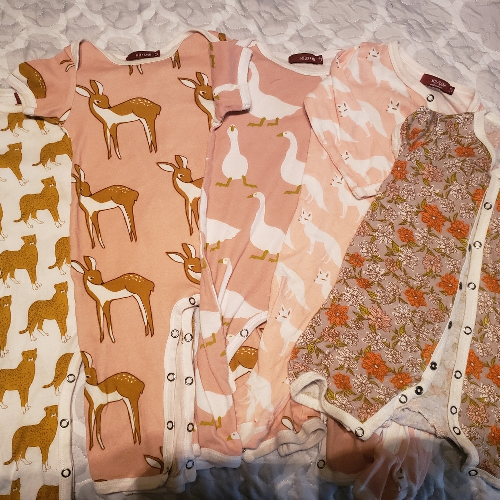Milkbarn girl 3-6m 5 pc set